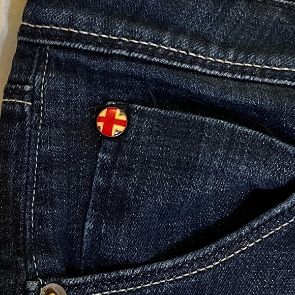 Hudson Vintage Low Rise Jeans, Dark Indigo |28 - Picture 14 of 16